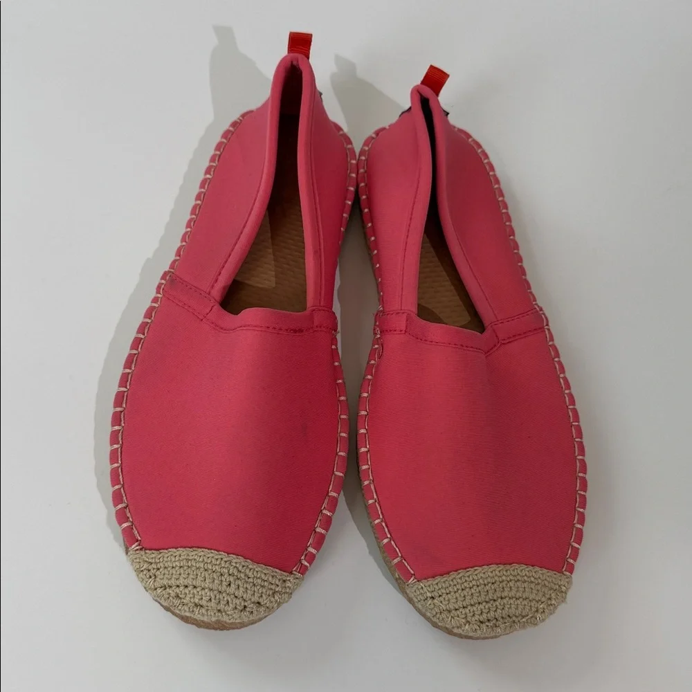 Sea Star Beachwear Shoes Espadrille Size 8 Pink Coral Color